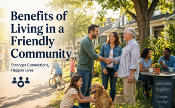 Benefits of Living in a Friendly Community