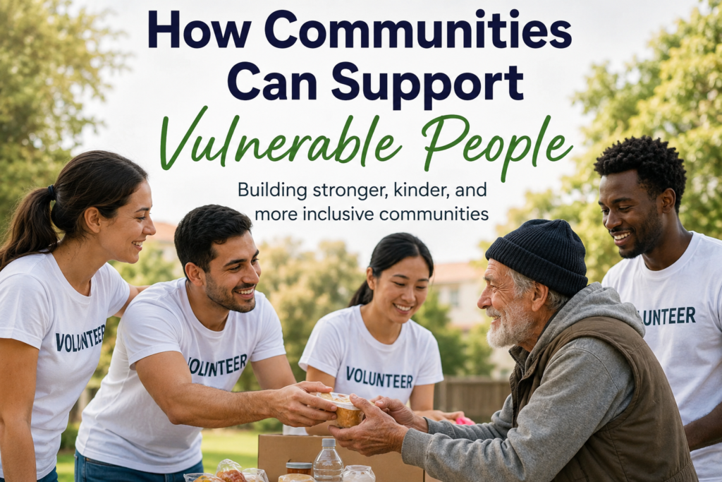 How Communities Can Support Vulnerable People