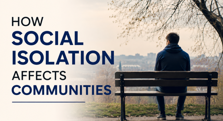 How Social Isolation Affects Communities