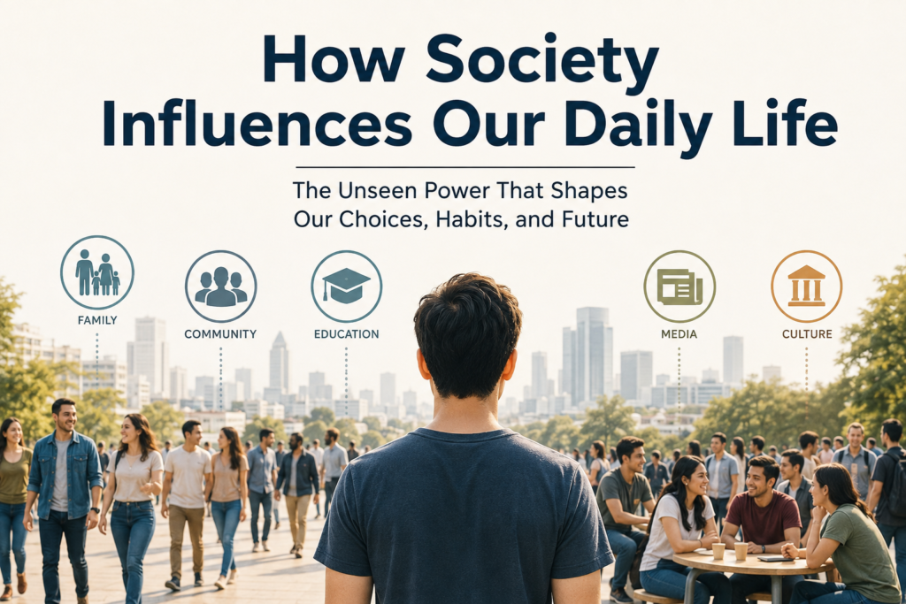How Society Influences Our Daily Life