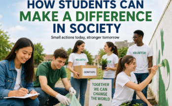 How Students Can Make a Difference in Society