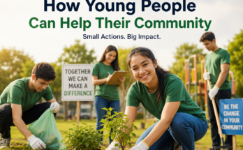 How Young People Can Help Their Community