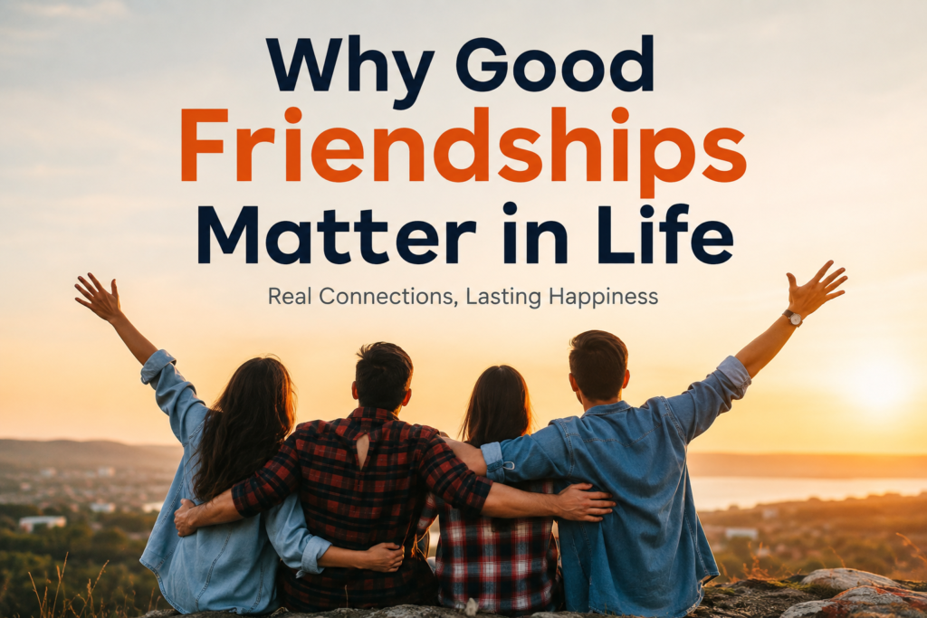 Why Good Friendships Matter in Life